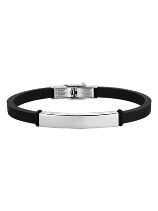 LUCA BARRA PULSERA SILICONA