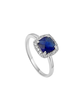 NANA KAY ANILLO PLATA TALLA 54