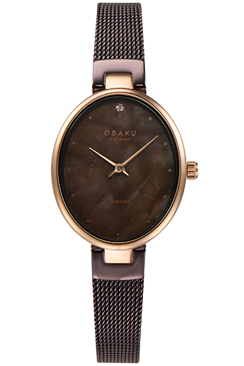 OBAKU OVAL WALNUT V312LXVNMN