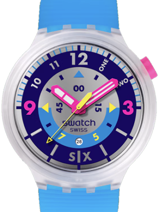 SWATCH NEON HIELO