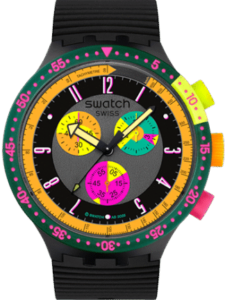SWATCH NEON SEPPIA SB02B104
