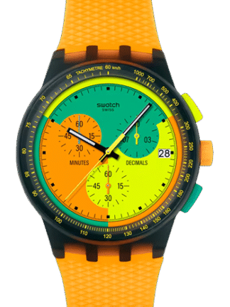 SWATCH NEON SIGNAL FLAG SUSB42